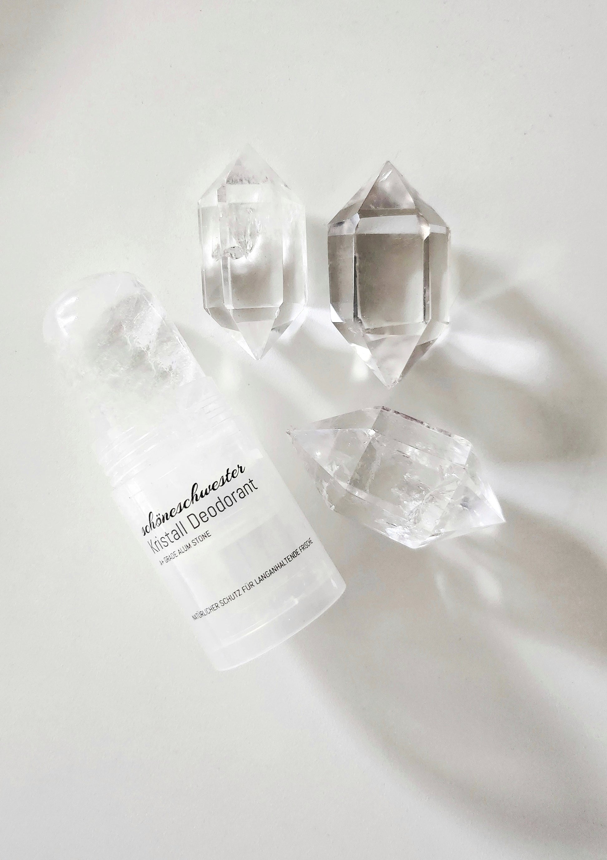 Kristall Deodorant von schöneschwester aus natürlichem Alaunstein, parfümfrei und vegan