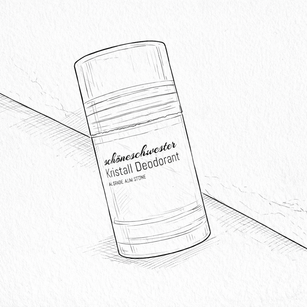 Zertifiziertes Mineral Deodorant ohne Rückstände auf Kleidung von schöneschwester