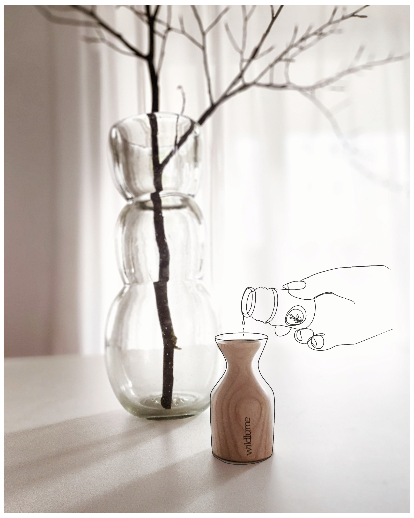 Space Clearing mit Wildlume Diffuser – entfache die Kraft ätherischer Öle, um dein Zuhause zu erfrischen und energetisch zu reinigen.